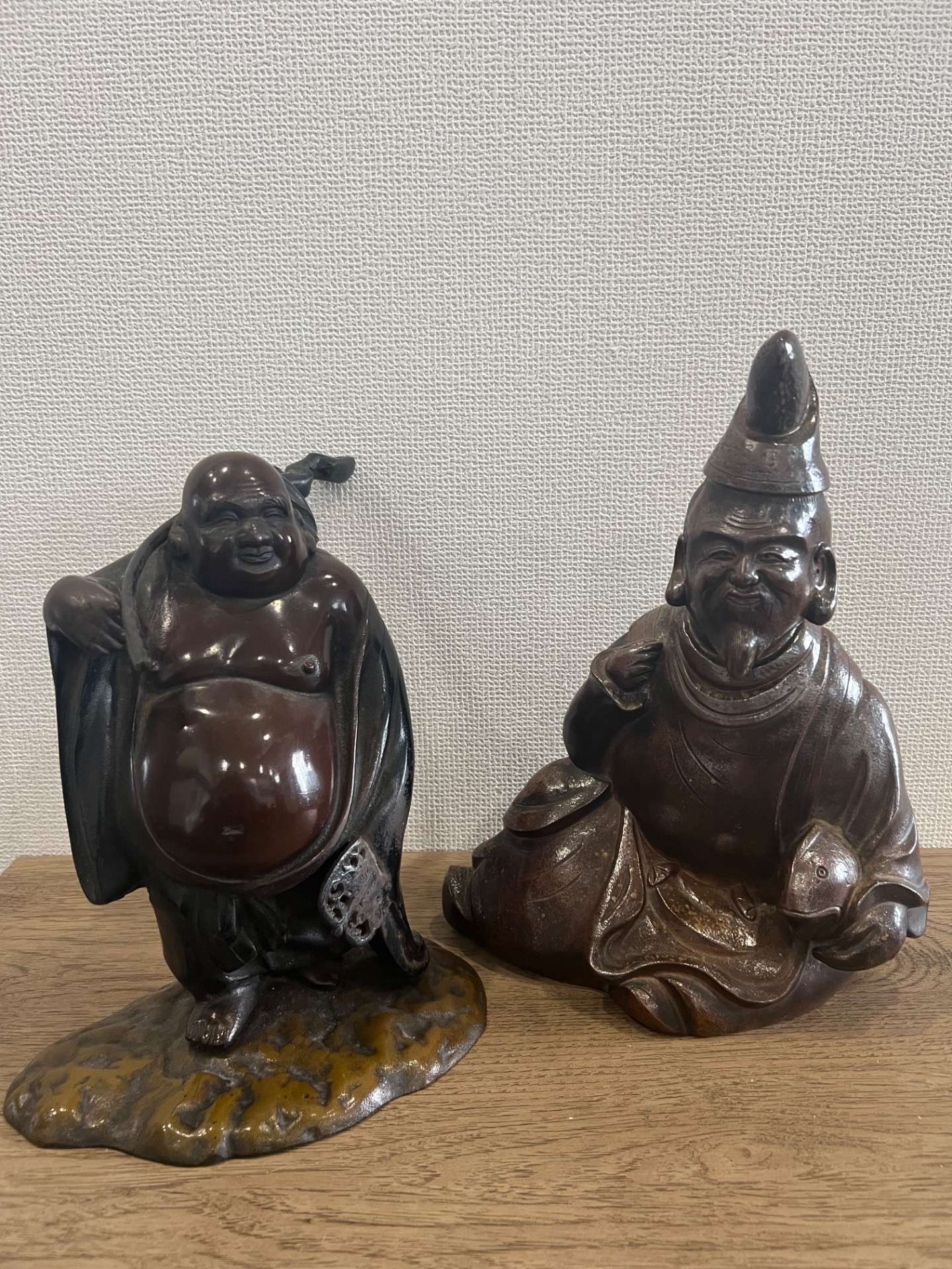 恵比寿様・布袋様の置物一式をお買取いたしました | ブログ | 和歌山県