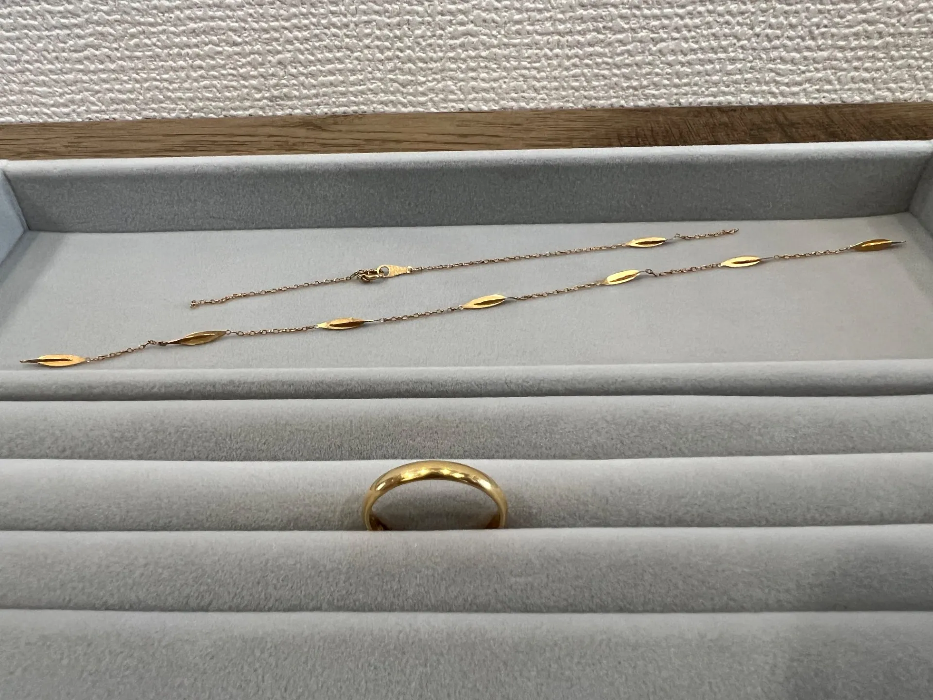 K18リング・ちぎれた金製品アクセサリーをお買取いたしました